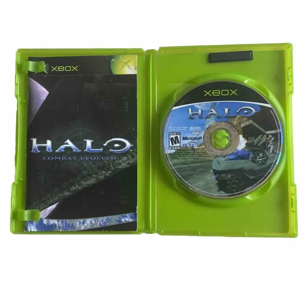Halo: Combat Evolved (Microsoft‎ Xbox, 2001 Bungie)